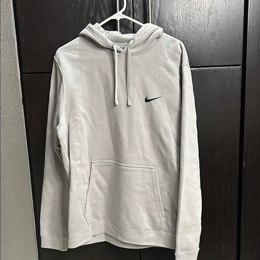 NWT Nike Gray Men's Hoodie- Size Large